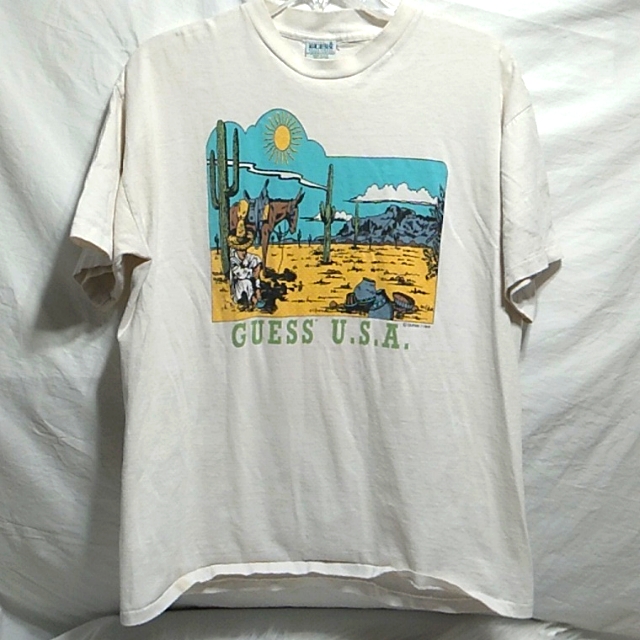 Rare! Vintage 1992 Guess U.S.A. By Georges Marciano One Of A Kind Shirt Sz.Xl